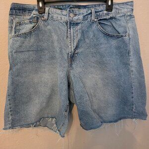 Wild Fable women's cutoff Demin shorts, size 17
